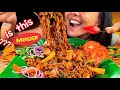 COOKING & EATING MUSHROOM MAGGI WITH GOST PEPPER | MAGGI NEW RECIPE | EATING INDIAN MAGGI CHALLENGE