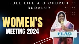 🔴Live | 11th November 2024 | Women's Meeting 2024 | Online Live Service | #FLAGBUDALUR