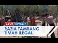 Tambang Timah Ilegal di Bangka Barat Rusak 5 Hektar Hutan Magrove, Polda Babel Lakukan Razia