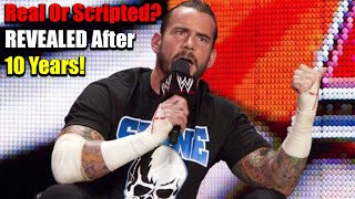 Was CM Punk's PipeBomb Promo Real? REVEALED on 10th Anniversary