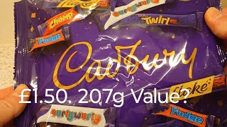 Cadburys Flake Variety Mix Bars Chocolate Snack Review £1.50 207g Pack