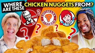 ULTIMATE Chicken Nugget Taste Test! (Popeyes, KFC, McDonalds, Burger King, and m