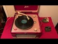 1957 bush rp21 portable deck 78rpm paul anka