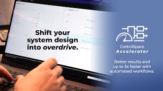 Streamline Your DSP Workflow with ControlSpace Accelerator: Faster, Smarter System Design