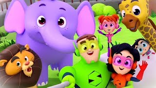 Zoo Song | Super Supremes Kids Cartoons | Videos & Songs for Children | Super Kids Network