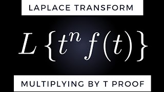 Multiplication by t and t^n Theorem in Laplace Transform | Proof