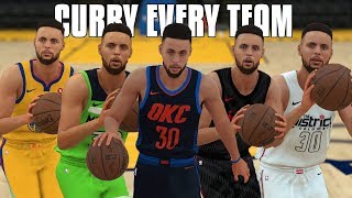 What If Stephen Curry Played A Season With Every NBA Team? Part 5  | NBA 2K18 Gameplay |