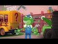 learn numbers 1 5 with green buses｜gecko s garage｜cartoon for kids｜early education