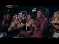 fresno recebendo o prêmio de melhor grupo no prêmio multishow 2009