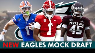 NEW 2024 Eagles Mock Draft: 7-Round Philadelphia Eagles Draft Picks For 2024 NFL Draft