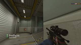 CSGO ENCE SunPayus 4 Kills AWP vs Vitality Nuke IEM Cologne 2023