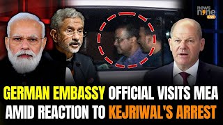 German Embassy Official Visits MEA Amid Reaction to Kejriwal's Arrest | News9