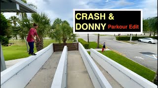 Crash \u0026 DONNY - West Palm FL - South Florida Parkour Edit #parkour #freerunning #westpalmbeach