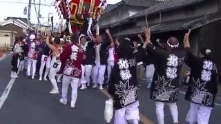 龍田蔦神社秋祭り　2016　龍田大橋①