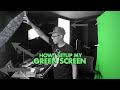 HOW TO SETUP A GREEN SCREEN AND LIGHTS