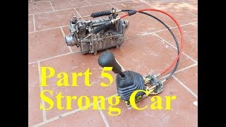 TECH - Homemade a car with gearbox strong car 500 kg - part 5