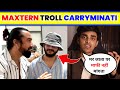 😱Maxtern Troll Carryminati for Apologize to Ajaz Khan ।Carryminati Forcefully Apologize to Ajaz Khan