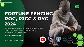 Final Division II Men’s Epee - LEE Damien vs LEE Royce - 2024 Fortune ROC/RJCC/RYC