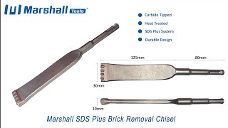 Marshall SDS Plus Brick Removal Chisel