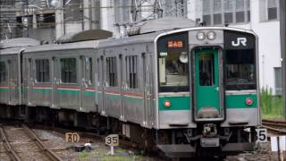 【走行音】JR東日本701系1500番台（三菱Ptr-VVVF）＜普通＞ 区間：東北本線 黒磯→白河