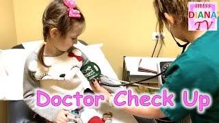 ♥ ВЛОГ на ПРИЙОМІ в ЛІКАРЯ | Ідемо в Preschool в АМЕРИЦІ | DOCTOR Check Up VLOG @ Miss Diana TV