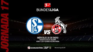 Partido Completo: Schalke 04 vs FC Cologne | Jornada 17 - Bundesliga