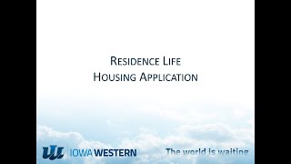 Housing Application Guide – Residence Life