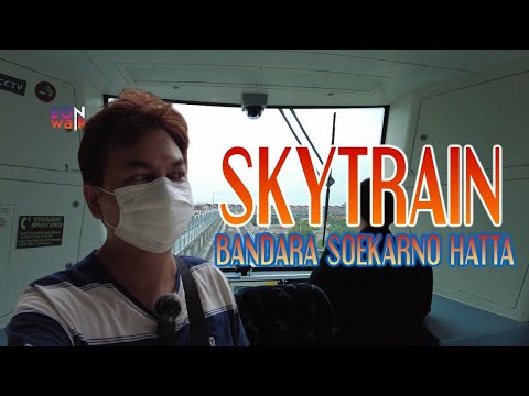 Skytrain Kalayang Di Bandara Soekarno Hatta Youtube