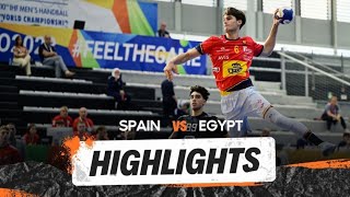 #handball  HIGHLIGHTS SPAIN VS EGYPT - WORLD CHAMPIONSHIP U19 #balonmano #håndbold #handballpassion