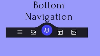 How to make a Bottom Nav bar HTML CSS JAVASCRIPT | Source code