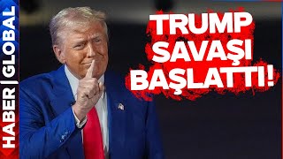 Trump Savaşı Başlattı! İlk Hedefi Çin Oldu!