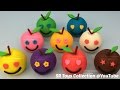 Play Doh Apples Smiley Face with Cookie Cutters Fun for Kids