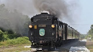 【SL 函館大沼号】 C11 207号機 函館本線 鹿部駅発車 汽笛付 / JR北海道