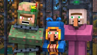 Wandering Trader Life 5: Zombie Villager - Minecraft Animation