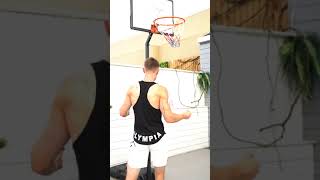 Soozier Basketball Hoop Freestanding Height Adjustable Stand with Backboard Wheels