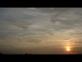 空 2023 08 06 today s evening sky 夕焼け〈time lapse〉