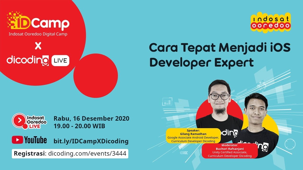 Idcamp X Dicoding Live Cara Tepat Menjadi Ios Developer Expert Youtube
