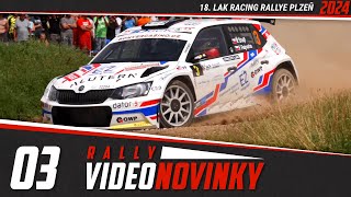 18. Lak Racing Rallye Plzeň 2024 - 🎥⁣ VIDEONOVINKY 03 - průjezdy a rozhovory v cíli