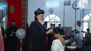 Orthodox Wedding Kireedam Vazhvu by H.G Dr. Yuhanon Mar Diascoros metropolitan | Bridegroom \u0026 Bride