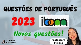 Questões Banca IBAM 2023 - Interpretação e crase