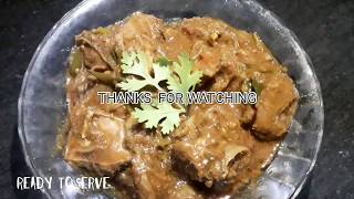 Spicy Beef Curry/ Naadan Curry / Quick and easy recipe