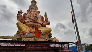 🙏Big Ganesha statue at Banaswadi || Vinayaka Idol || Vinayaka Temple || temple visit videos🙏