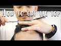 How to CUT the Top for a DISCONNECTED Comb Over