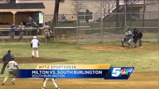 Plattsburgh and South Burlington baseball highlights