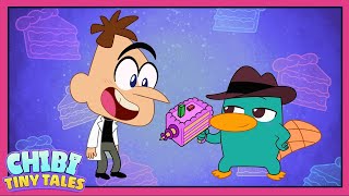 IS IT CAKE?! | Phineas and Ferb Chibi Tiny Tales | Cakeinator 🎂 | 100th CHIBI! |