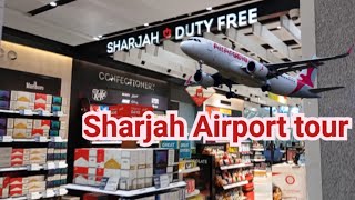 Sharjah Airport tour l Sharjah Duty free l International Travel l full tour..