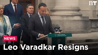 An emotional Leo Varadkar resigns: Full Speech | Newstalk