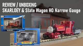 Review - Skarloey \u0026 Slate Wagon - NARROW GAUGE HO on 30 N Thomas and Friends by Bachmann