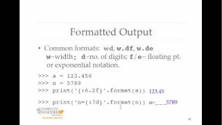 COSC370 - Intro to Python Programming (Part 3)