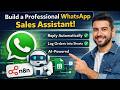 How to Build a WhatsApp AI Sales Assistant with n8n (Reply Automatically + Save Orders to Sheets)